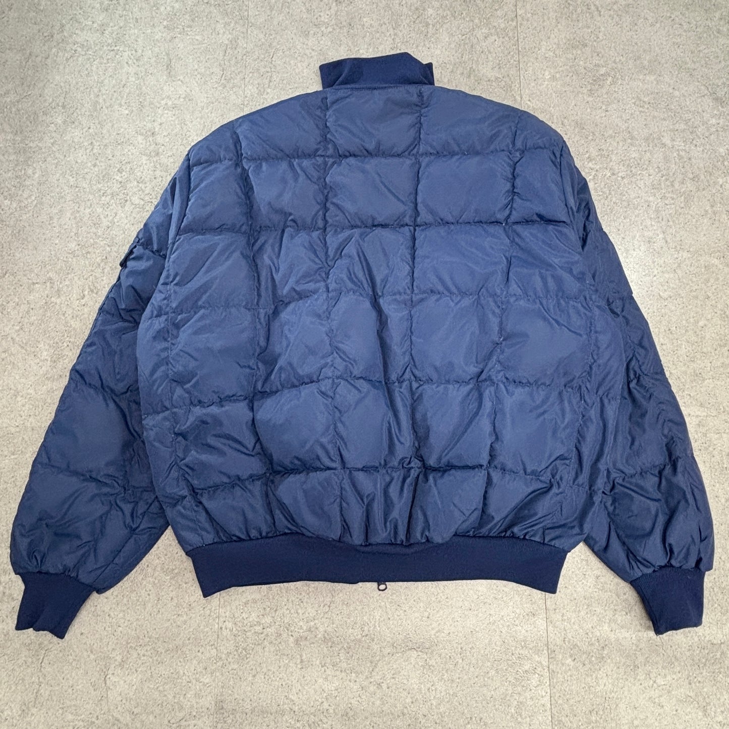 【90s】Eddie Bauer エディーバウアー ダウンジャケット ネイビー XL ビンテージ アウトドア