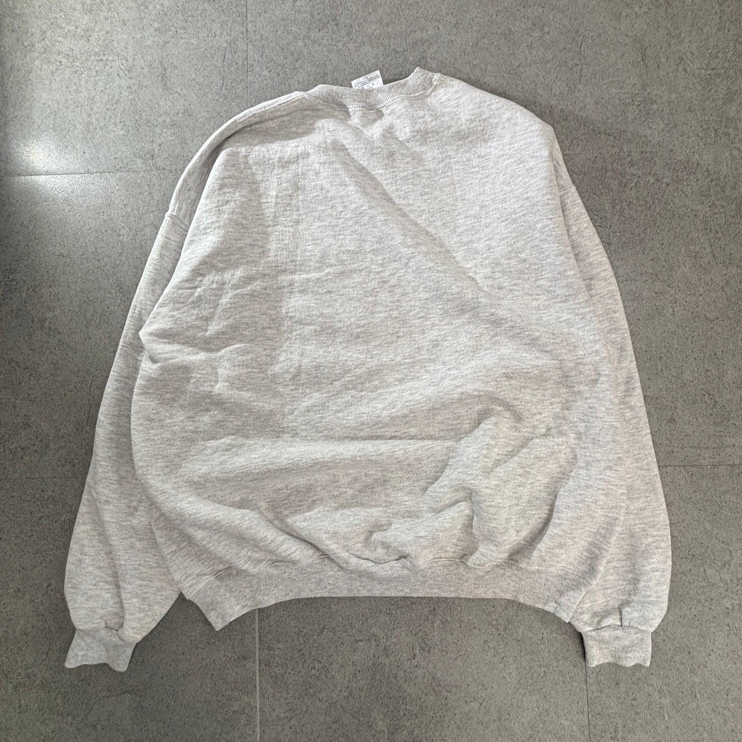 JERZEES “WOLF PACK” フォトリアル ウルフプリント スウェット XL 霜降りグレー／メキシコ製 NuBlend アニマル USAムード
