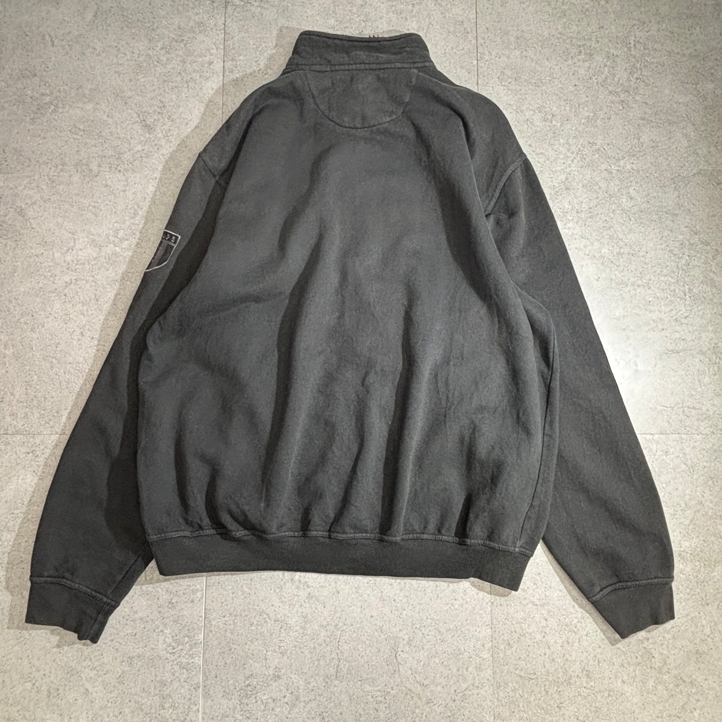 CHAPS コットンキャンバス シェルパフリースジャケット ブラック XXL ラルフローレン系 ワークブルゾン