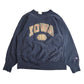 【Champion】トリコタグ USA製 Reverse Weave “IOWA” カレッジスウェット ネイビー LARGE 90s チャンピオン リバースウィーブ アイオワ大学 古着