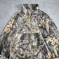 Columbia 迷彩フリース ジャケット XL メンズ｜フルジップ/ハイネック/ドローコード裾｜ハンティングカモ(RealTree系)