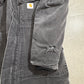 Carhartt ダックカバーオールジャケット ブラック ワーク刺繍 BP Amoco × Nabors Drilling USA 裏地ブランケット 90s