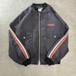 90s USA製 Federal Express(FedEx) Stan Hermanデザイン R&R Uniforms YKK/USAジップ 反射テープ ワークボンバージャケット L REG