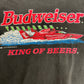 【1998年製】Budweiser バドワイザー 両面プリント Tシャツ｜カエル×スピードボート 黒 USA製 SOF TEE L