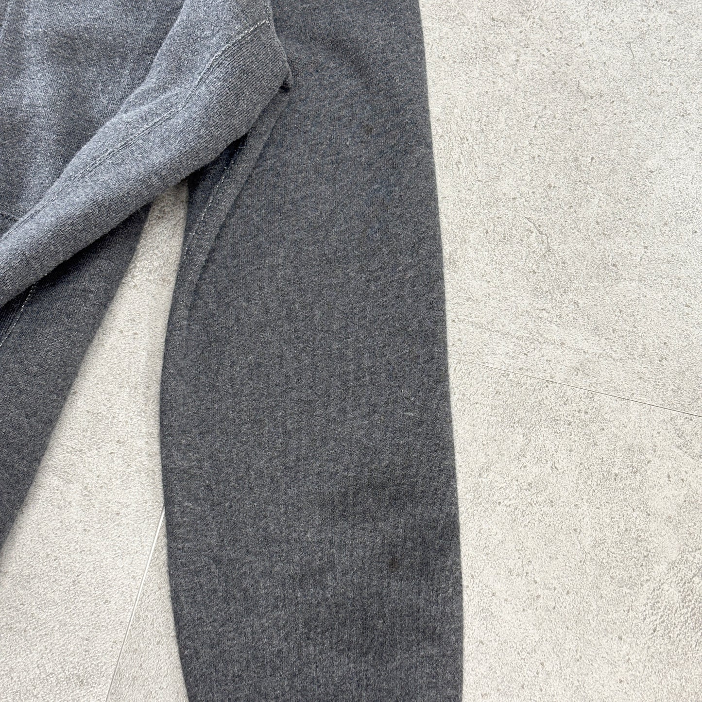 Polo Ralph Lauren フルジップパーカー グレー Lサイズ 裏起毛スウェットフーディー 中国製