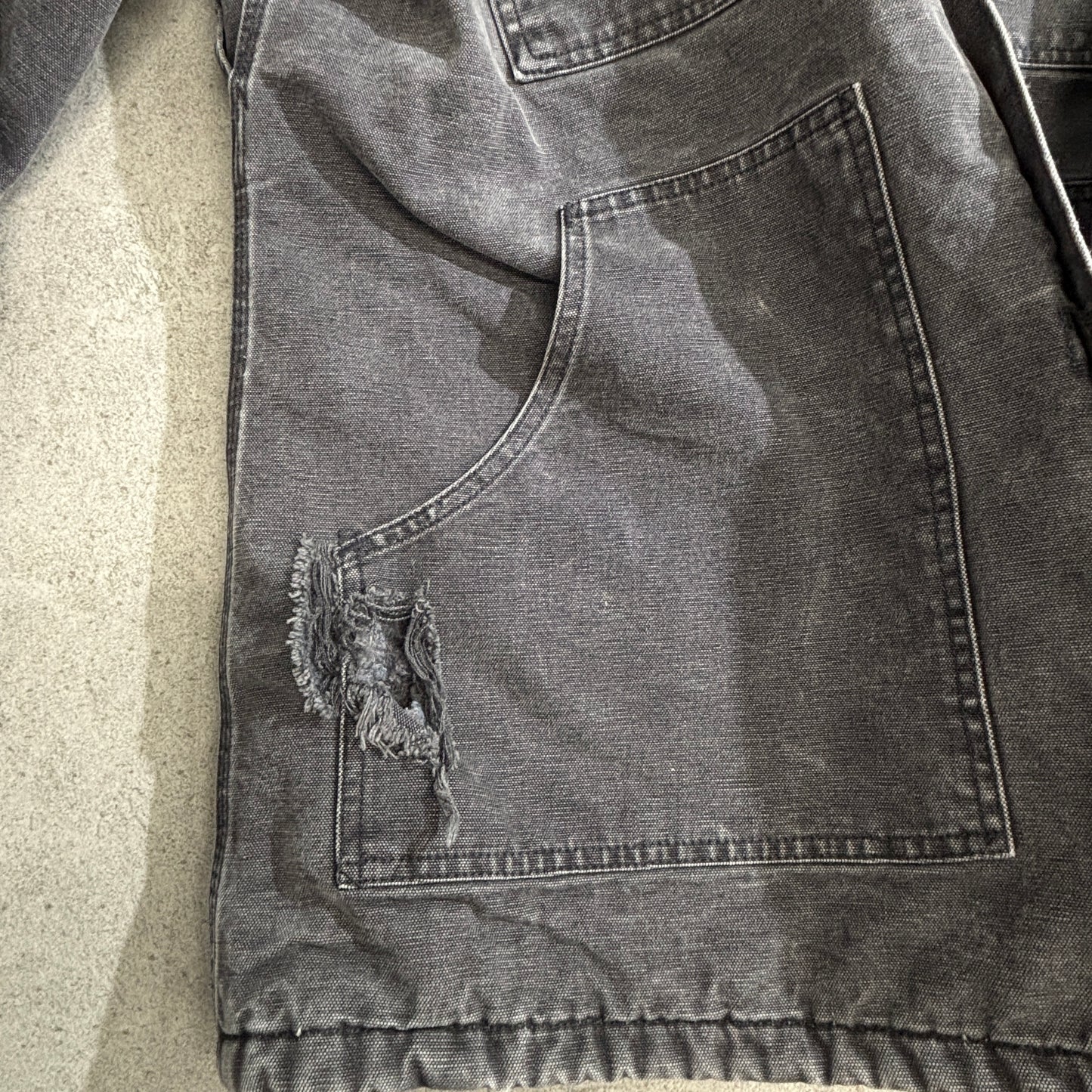 Carhartt ダックカバーオールジャケット ブラック ワーク刺繍 BP Amoco × Nabors Drilling USA 裏地ブランケット 90s