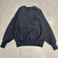 【USA製】Champion リバースウィーブ SWH DANCELINE 刺繍スウェット XL 黒×紫 90s