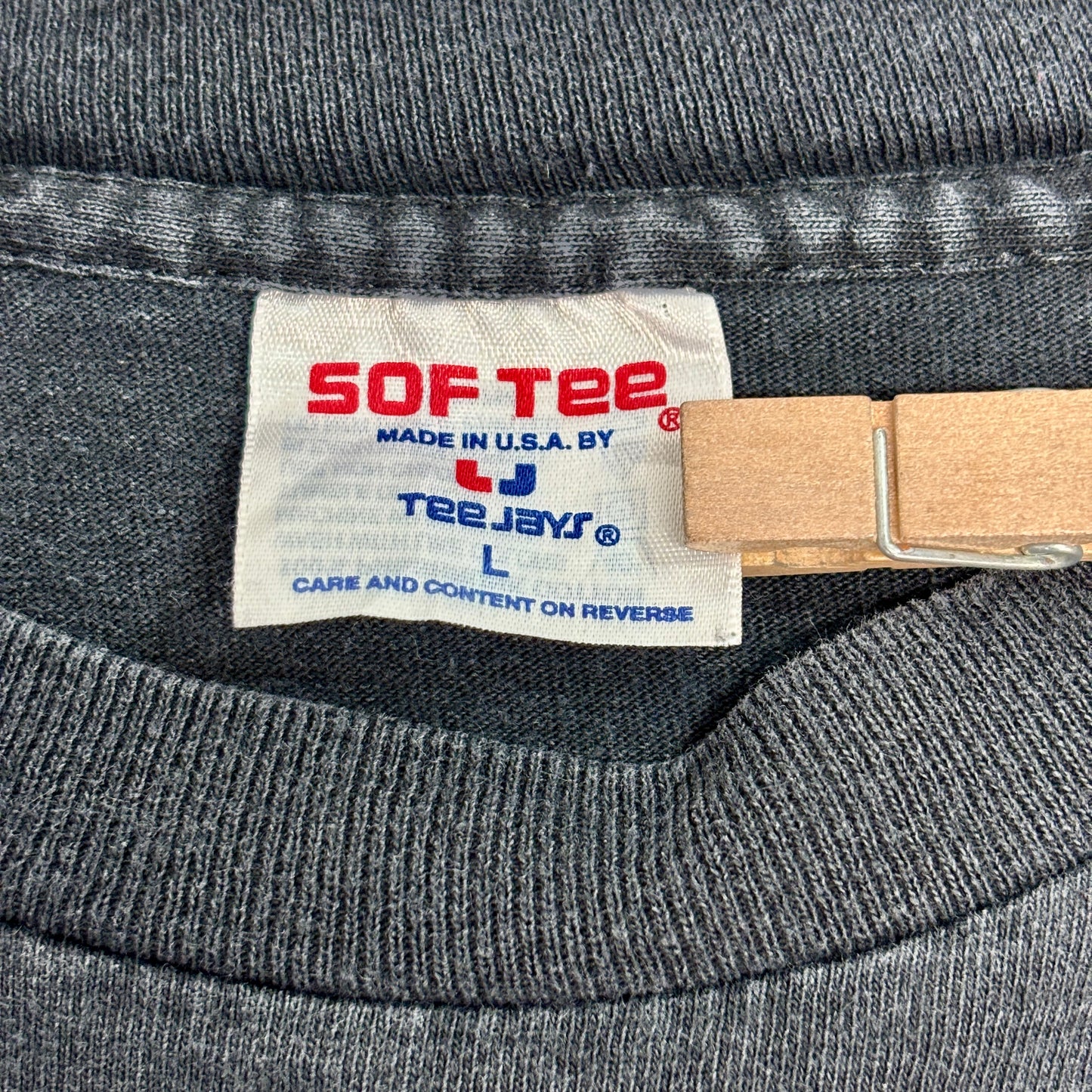 【1998年製】Budweiser バドワイザー 両面プリント Tシャツ｜カエル×スピードボート 黒 USA製 SOF TEE L