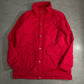 Amana × Woolrich USA製 マウンテンパーカ／フィールドジャケット レッド L｜80s-90s ダブルネーム期／ウールライニング仕様で
