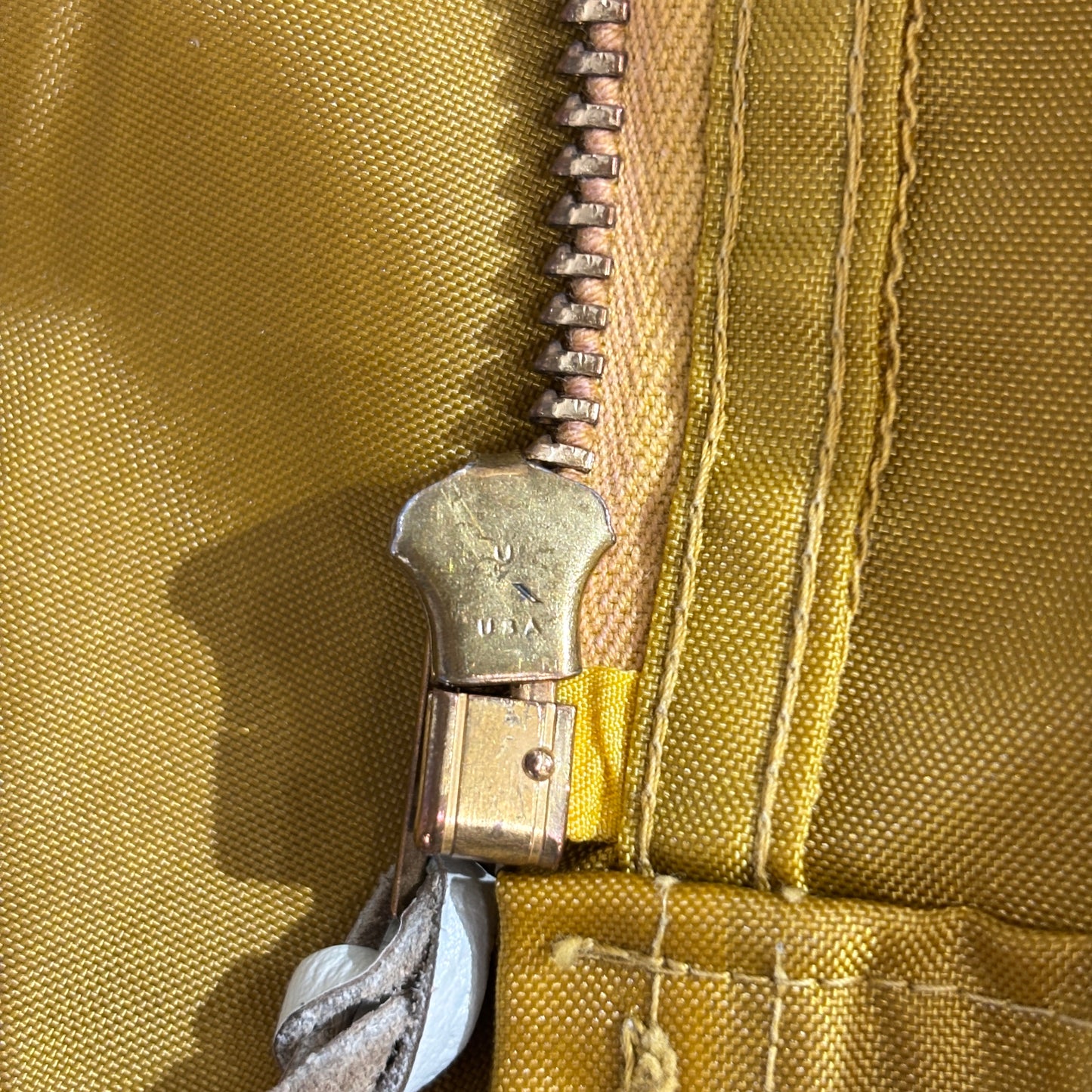 Richman Brothers Ford Mustang 刺繍ワッペン ナイロンレーシングジャケット 60s〜70s TALONジップ USA製