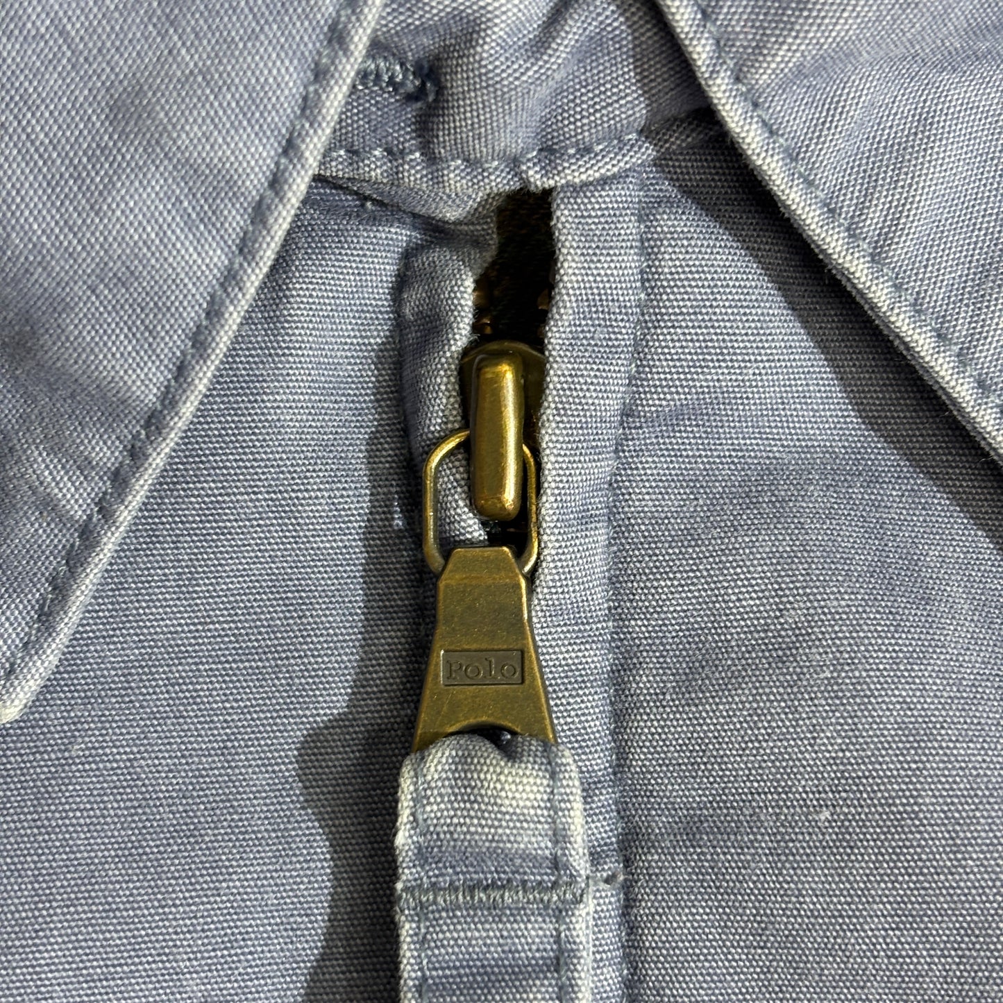 Polo by Ralph Lauren チェックライナー スウィングトップ ライトブルー XXL コットンジャケット