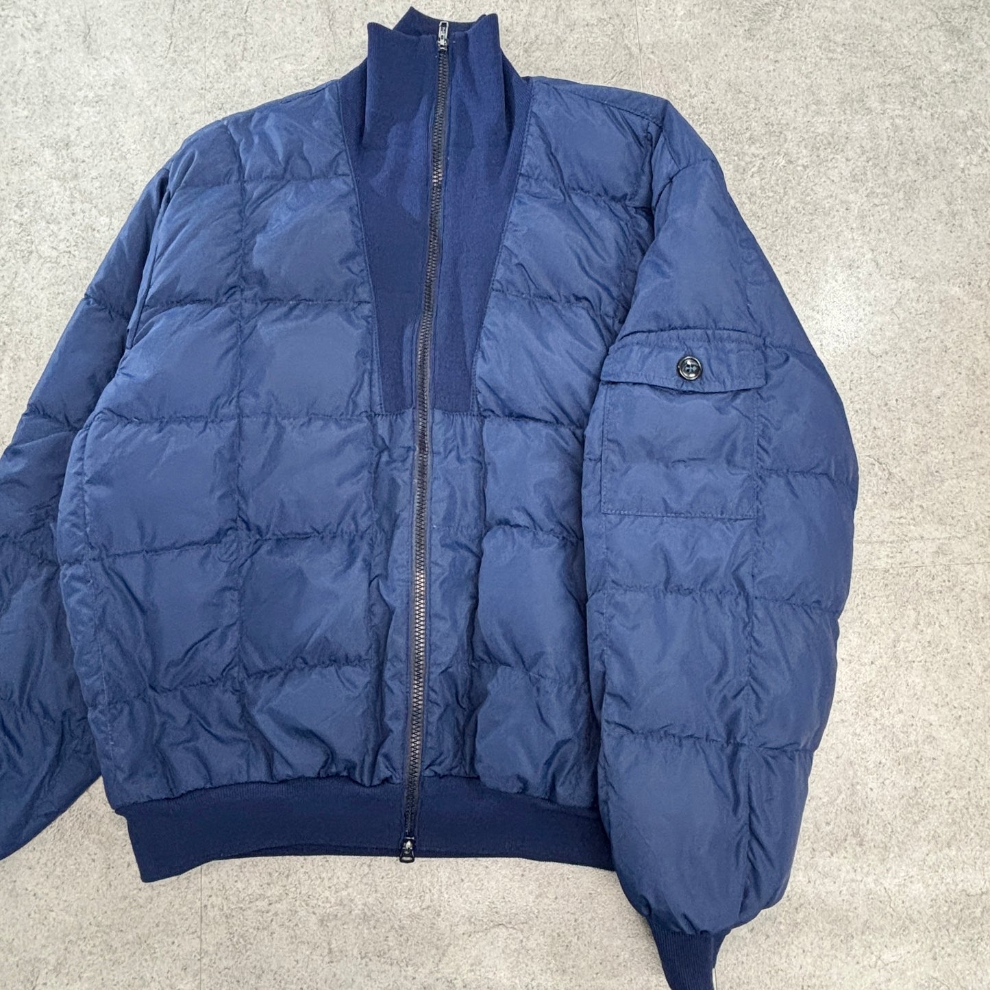 【90s】Eddie Bauer エディーバウアー ダウンジャケット ネイビー XL ビンテージ アウトドア
