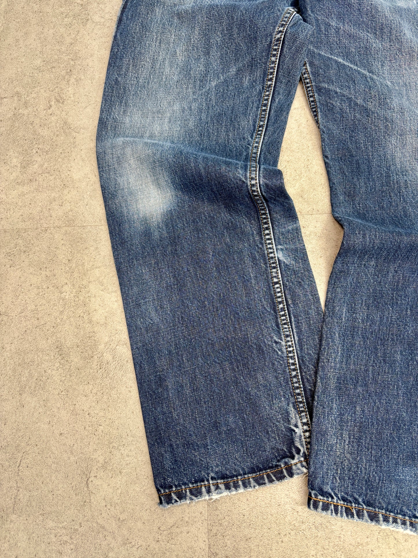 Levi’s 569 Loose Straight デニム W32 L30 レッドタブ 色落ち/ヒゲ/アタリ ジップフライ