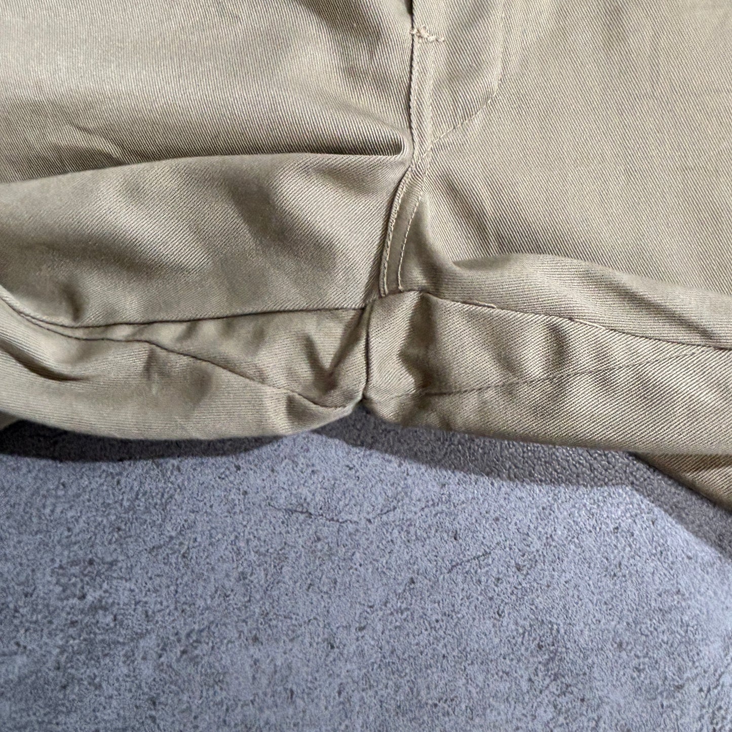 Dickies ワークパンツ TALONジップ 90s USA製 ベージュ チノパン ディッキーズ