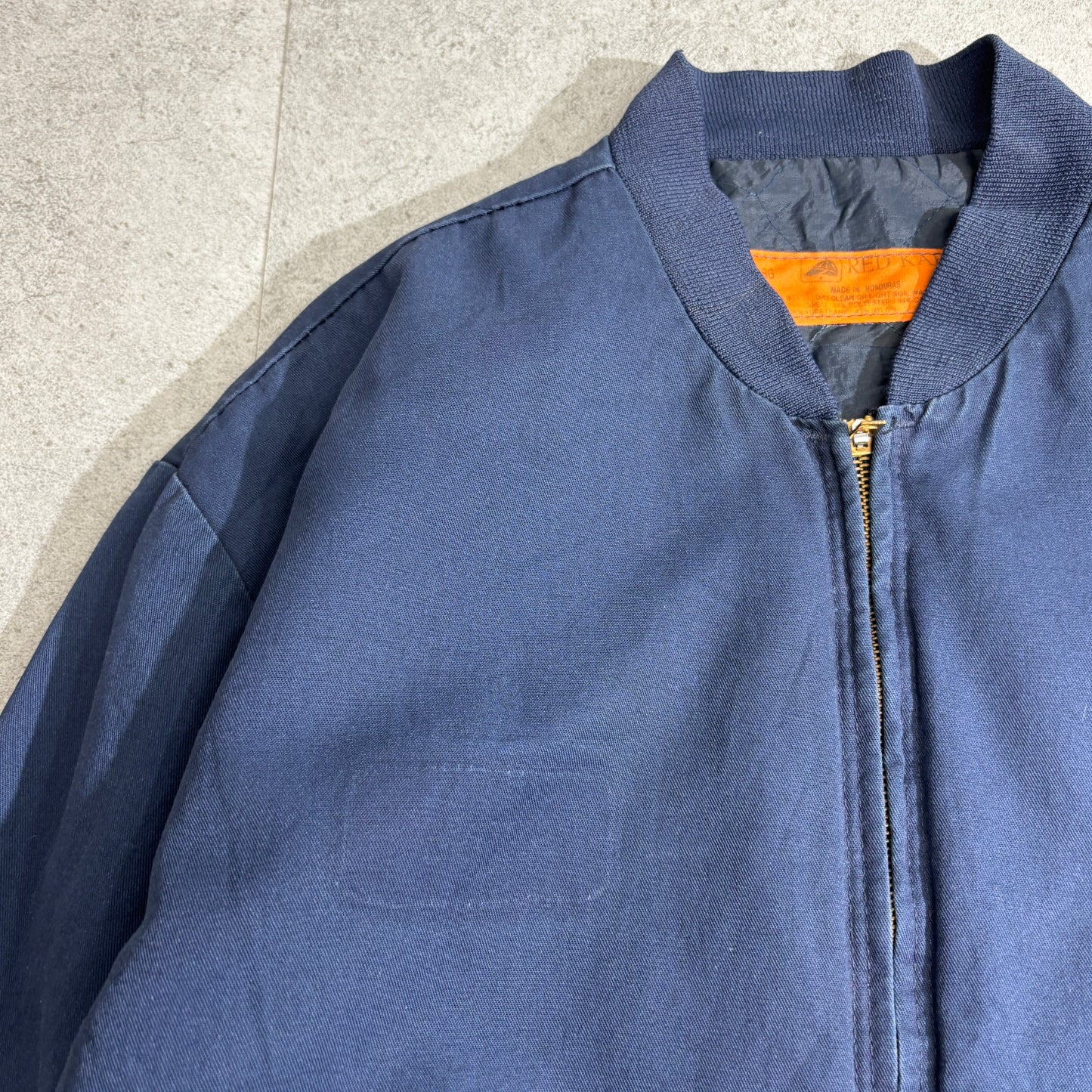 Red Kap USA製 FORD ワッペン ワークジャケット TALONジップ ネイビー 70s〜80s メカニック