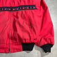 Western Frontier USA製 ネイティブ柄 テープ装飾 ジップジャケット レッド×ブラック 80s〜90s