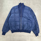 【90s】Eddie Bauer エディーバウアー ダウンジャケット ネイビー XL ビンテージ アウトドア