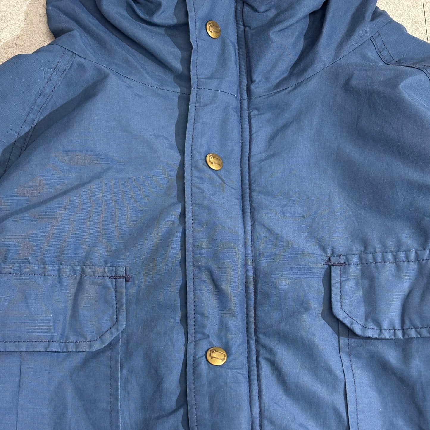 Woolrich USA製 マウンテンパーカ／ウールライニング ジャケット ネイビー×レッドチェック L｜80s〜90s 後期タグ