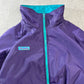 90s Columbia リバーシブル 3M Thinsulate 中綿ナイロンジャケット パープル×ティール M スリランカ製 “Radial Sleeve™”