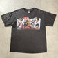 【2000s オフィシャル】NARUTO ナルト 集合デザイン Tシャツ Ripple Junction製 ブラック Lサイズ