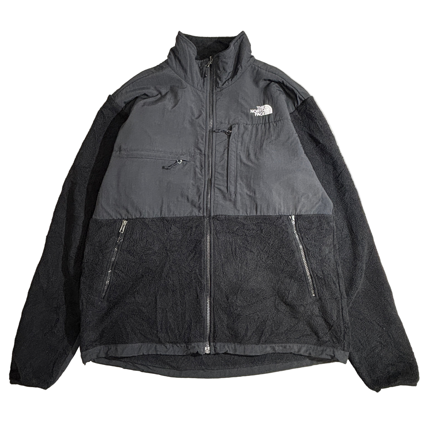 【THE NORTH FACE】Denali Jacket ブラック Lサイズ POLARTEC リサイクルフリース デナリジャケット ノースフェイス アウトドア 古着
