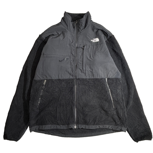 【THE NORTH FACE】Denali Jacket ブラック Lサイズ POLARTEC リサイクルフリース デナリジャケット ノースフェイス アウトドア 古着