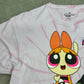 【90s復刻デザイン】パワーパフガールズ タイダイ Tシャツ ピンク Lサイズ Cartoon Network 正規品