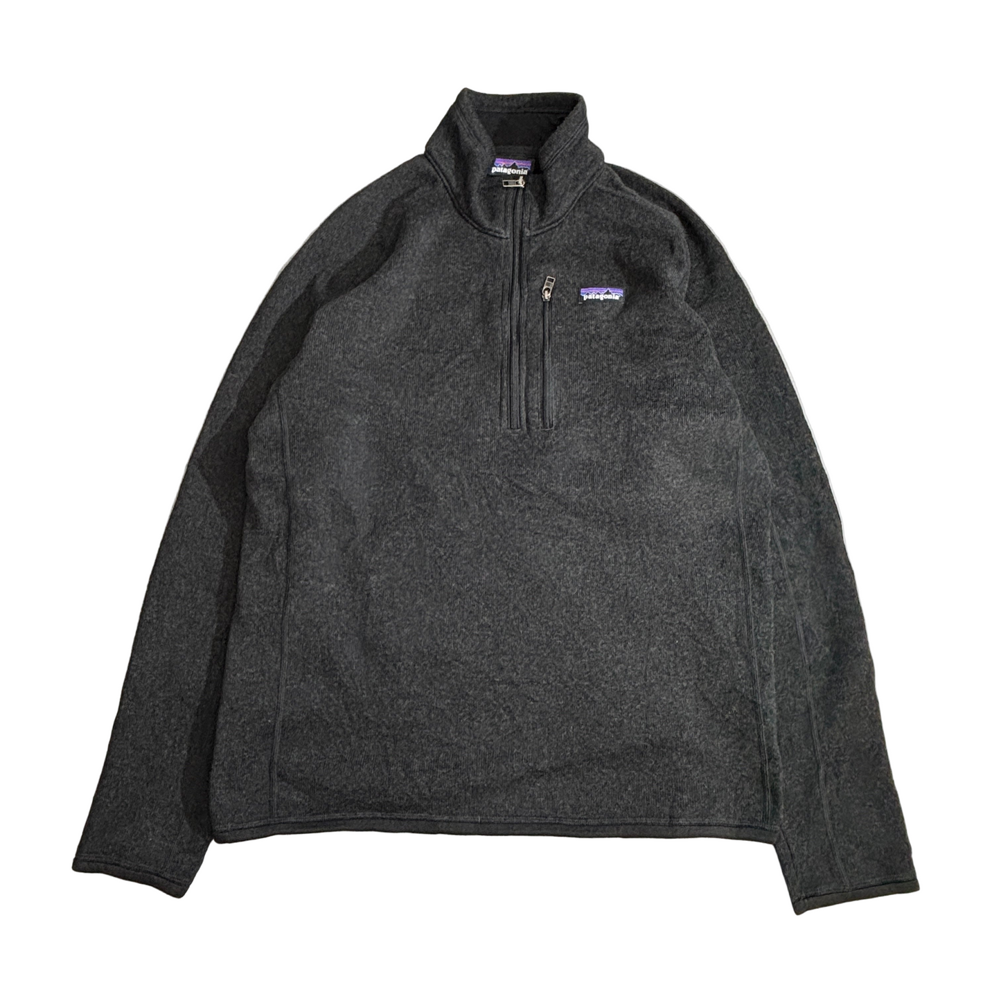 Patagonia パタゴニア フリース プルオーバー ハーフジップ ブラック Lサイズ