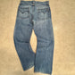 Levi’s SilverTab TRUE BOOT デニム W34 L32 メキシコ製 100%コットン ブーツカット Y2K ジップフライ 色落ち シルバータブ