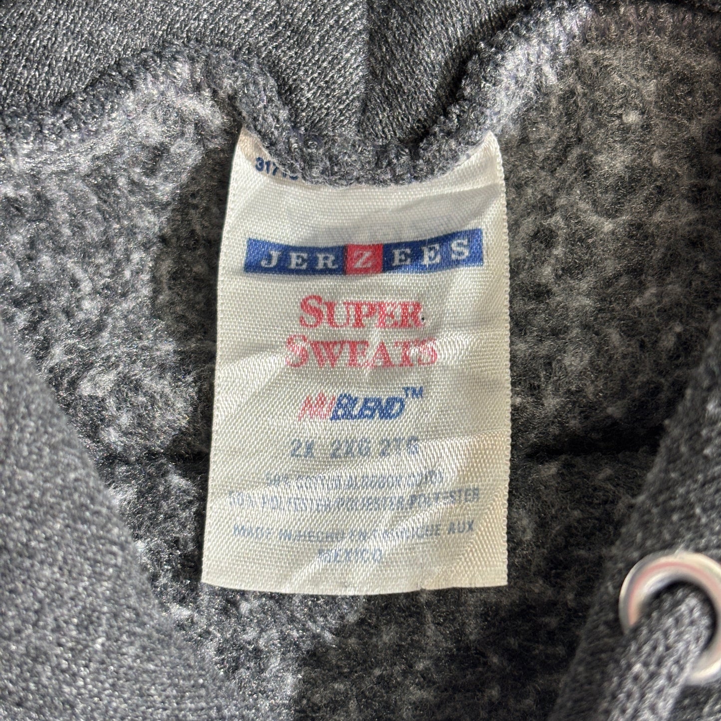 NASCAR レーシングプリント パーカー グレー 2XL JERZEES SUPER SWEATS アメカジ モータースポーツ