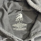 Bob Marley × ZION ROOTSWEAR バックプリント プルオーバーパーカー ブラック XL レゲエ スウェットフーディ