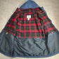 Woolrich USA製 マウンテンパーカ／ウールライニング ジャケット ネイビー×レッドチェック L｜80s〜90s 後期タグ