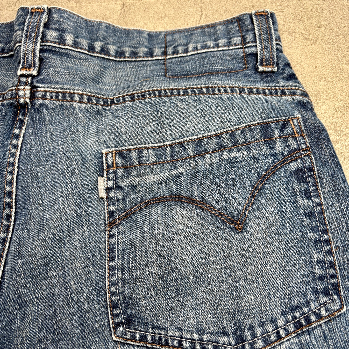 Levi’s SilverTab TRUE BOOT デニム W34 L32 メキシコ製 100%コットン ブーツカット Y2K ジップフライ 色落ち シルバータブ