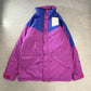 THE NORTH FACE 90s ULTREX×3M Thinsulate 中綿 マウンテンジャケット M 香港製 パープル×ブルー CBS Albertville ‘92 ワッペン付 オリンピック