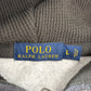 Polo Ralph Lauren フルジップパーカー グレー Lサイズ 裏起毛スウェットフーディー 中国製