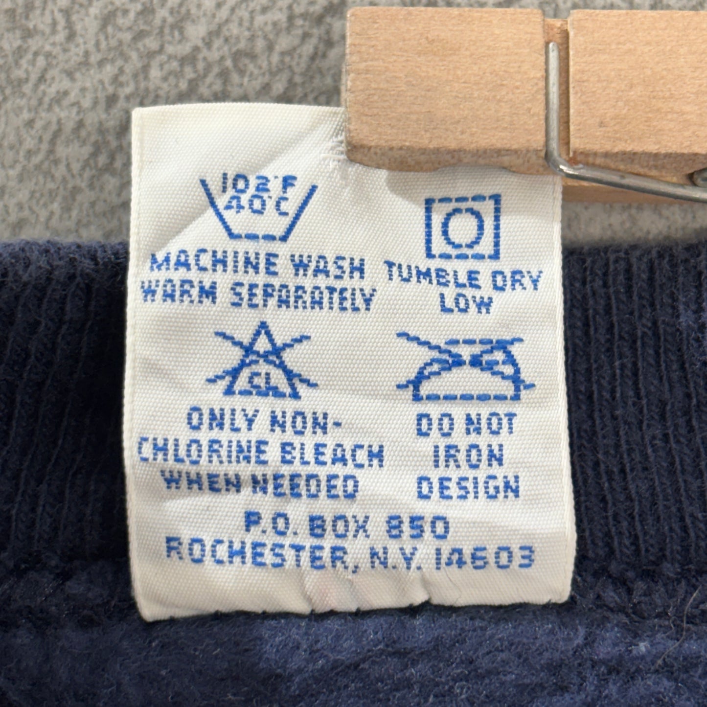 【USA製 90s ヴィンテージ】Champion Reverse Weave スウェット ネイビー Lサイズ ギリシャ文字 ΣΑΕ 刺繍 カレッジデザイン