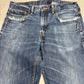 Levi’s 569 Loose Straight デニム W32 L30 レッドタブ 色落ち/ヒゲ/アタリ ジップフライ