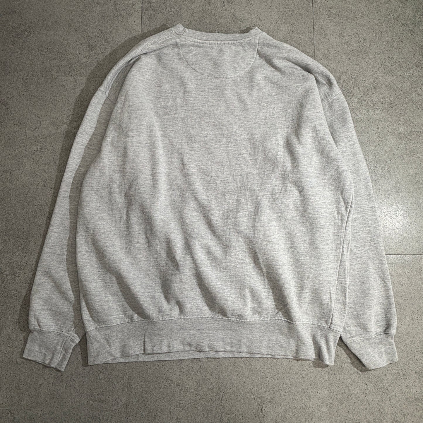 【アートプリント】Boy with Flower スウェットトレーナー グレー Cotton Heritage ボディ XL ストリート アート