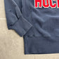 【USA製 80s～90s Champion】リバースウィーブスウェット “USA HOCKEY” 刺繍ロゴ ネイビー XL