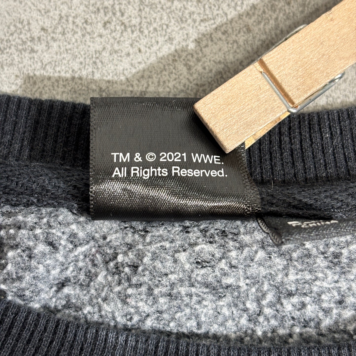 WWE UNDERTAKER アンダーテイカー プリントスウェット ブラック M プロレス レジェンドレスラー