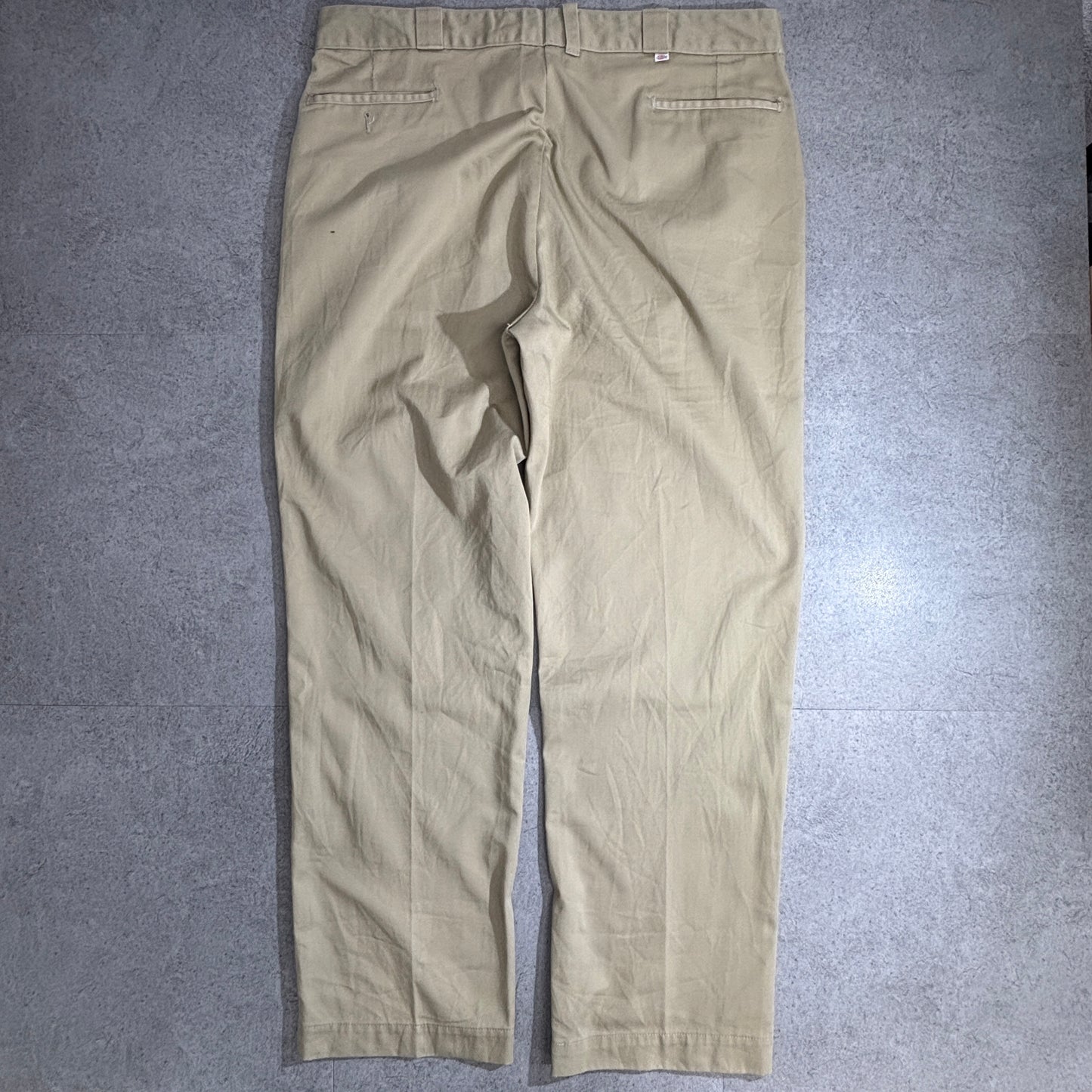 Dickies ワークパンツ W40 L32 USA製 90s ベージュ チノパン