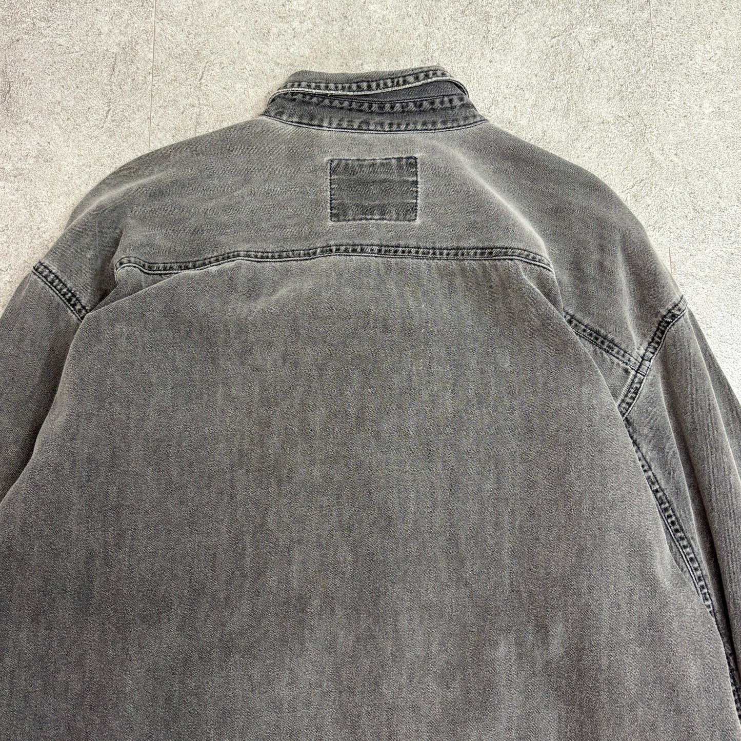 【90s〜Y2K】Levi’s リーバイス デニムシャツ ブラック系 Lサイズ ヴィンテージ オーバーサイズシャツ