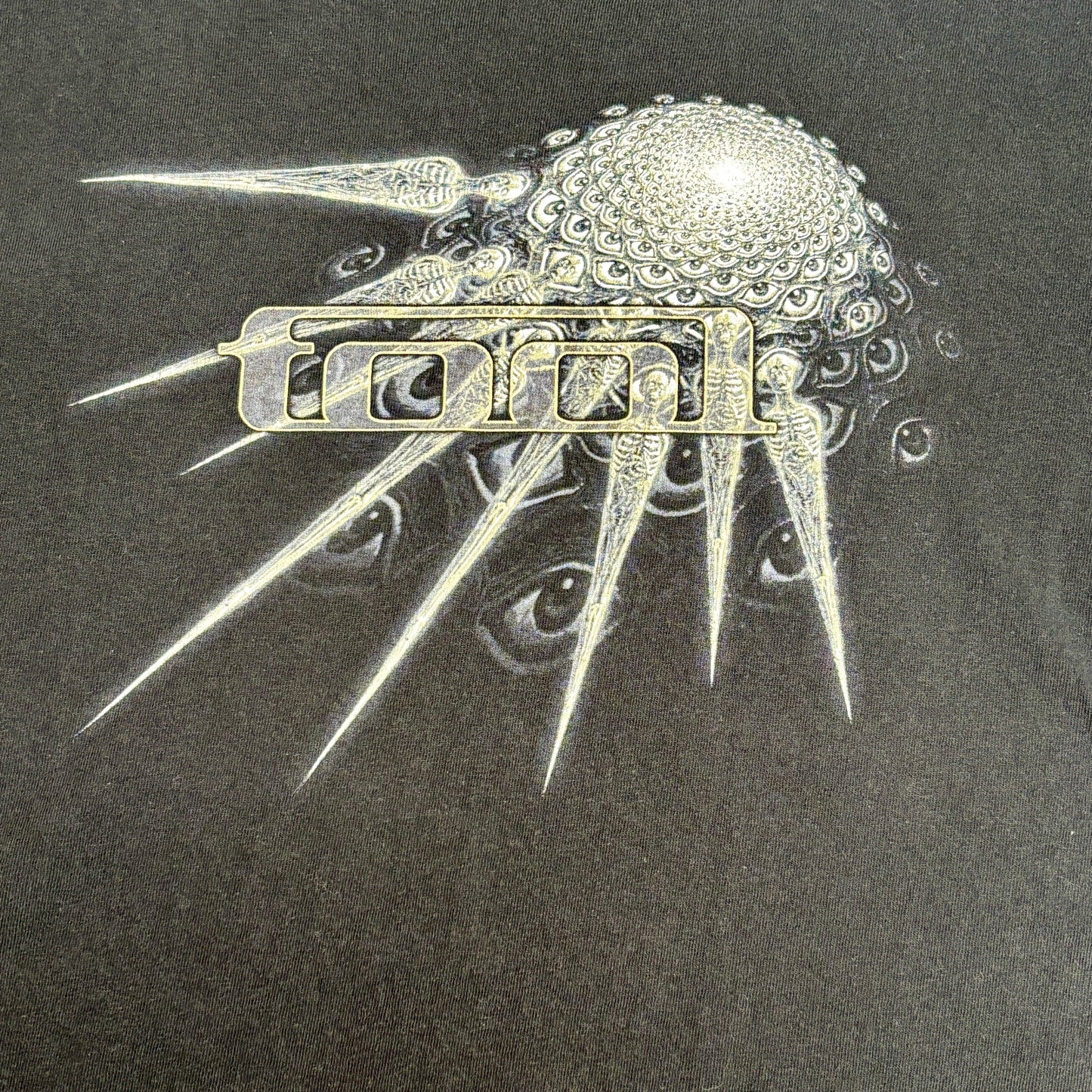 【バンドTシャツ】TOOL トゥール バンドTシャツ ロサンゼルス発 ストリートロックプリント ブラック Lサイズ
