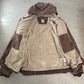 Carhartt/カーハート XL｜ダックキャンバス フーデッド ワークジャケット ブラウン｜ボア(シェルパ)ライニング｜ワーク/アメカジ