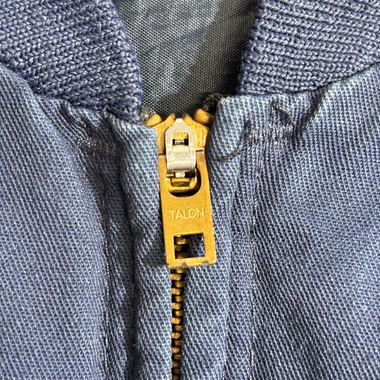 Red Kap USA製 FORD ワッペン ワークジャケット TALONジップ ネイビー 70s〜80s メカニック