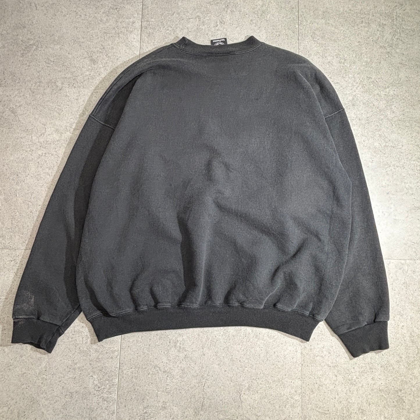 THRASHER スラッシャー ロゴプリント スウェット トレーナー ブラック XL サンフランシスコ発 スケートブランド