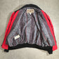 Western Frontier USA製 ネイティブ柄 テープ装飾 ジップジャケット レッド×ブラック 80s〜90s