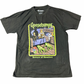 【90s ホラー】Goosebumps グースバンプス Tシャツ｜BEWARE OF MONSTERS レトロ怪奇アメコミ風